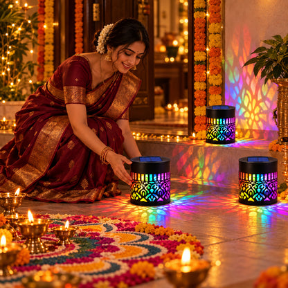Solar Mandala Lantern